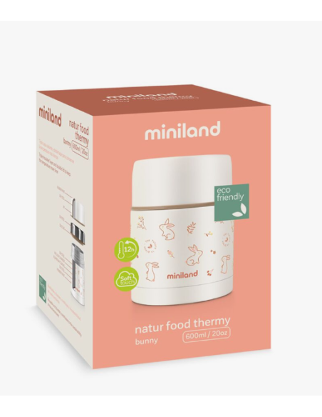 TERMO NATUR FOOD BUNNY 600 ML MINILAND