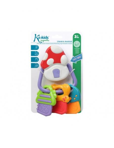 LLAVERO MORDEDOR MUSICAL KIOKIDS