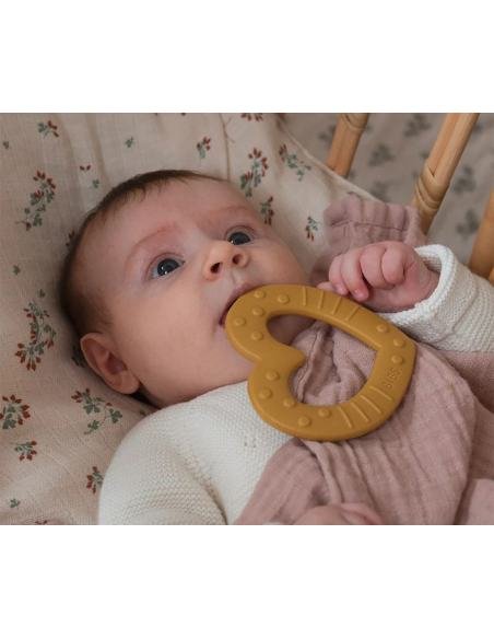 MORDEDOR BABY BITIE ESTRELLA BLUSH BIBS