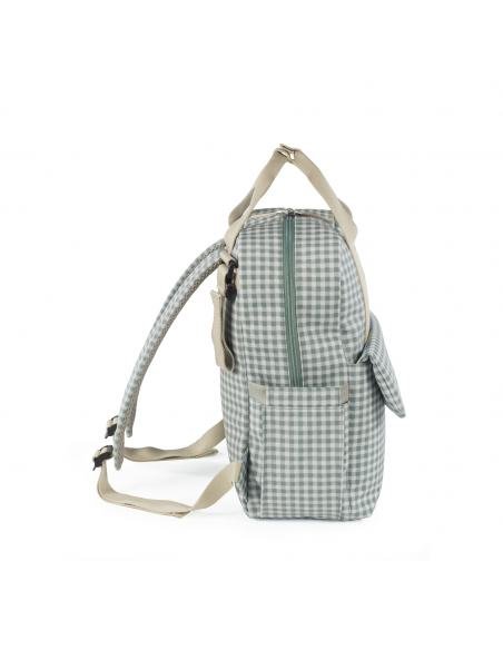 MOCHILA I LOVE VICHY VERDE WALKING MUM