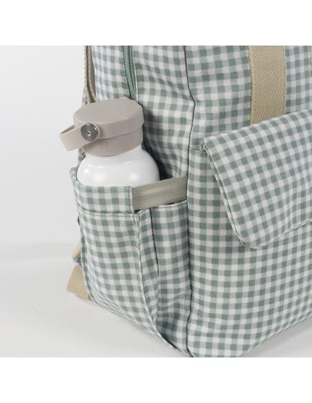 MOCHILA I LOVE VICHY VERDE WALKING MUM