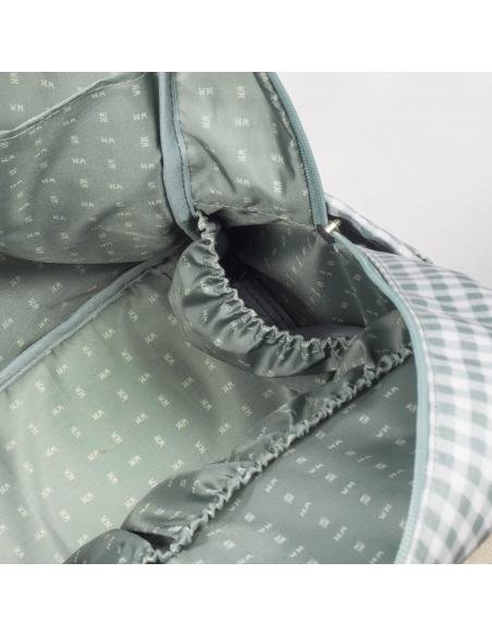MOCHILA I LOVE VICHY VERDE WALKING MUM