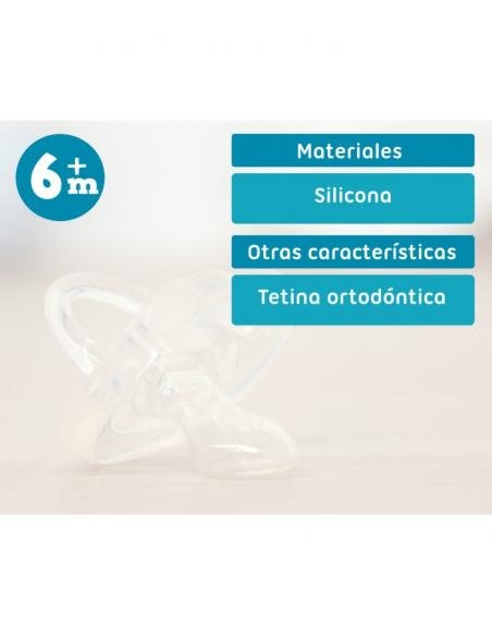 CHUPETE DE SILICONA 6+ KIOKIDS