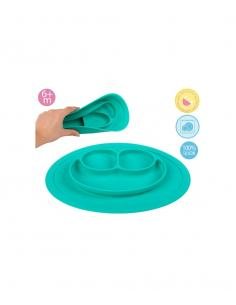 BANDEJA ANTIDESLIZANTE DE SILICONA VERDE KIOKIDS