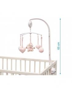 CARRUSEL MUSICAL PELUCHE ROSA KIOKIDS 2
