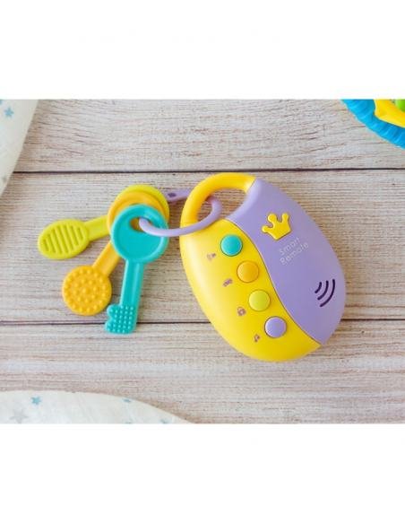 LLAVERO JUGUETE MORDEDOR CON MELODÍAS KIOKIDS