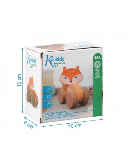JUGUETE DE MADERA ZORRITO KIOKIDS