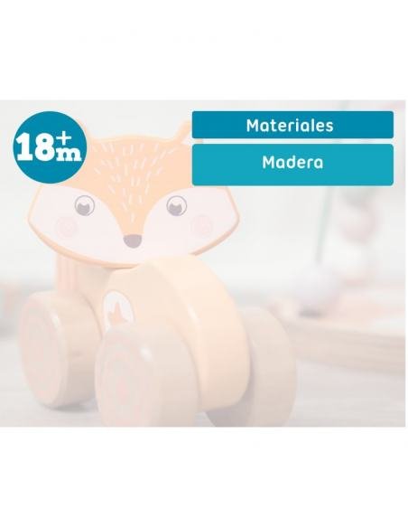 JUGUETE DE MADERA ZORRITO KIOKIDS