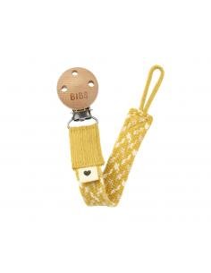 CHUPETERO TRENZADO IVORY / MUSTARD / VAINILLA BIBS