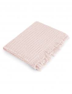 MANTA 110X75 BEE ROSA PASTEL PETITPRAIA 2