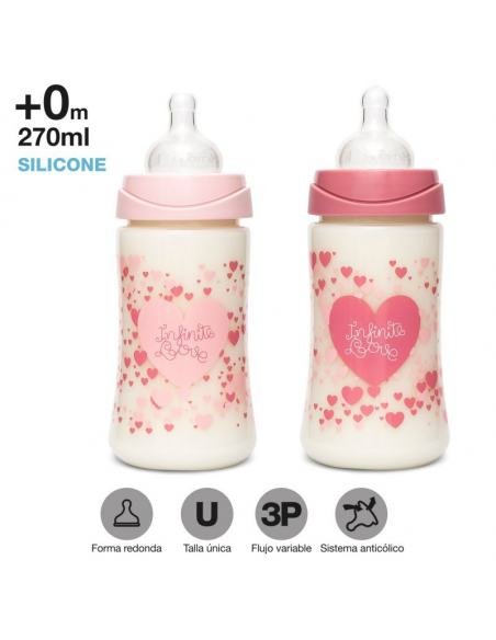 PACK BIBERONES LITTLE STAR ROSA SUAVINEX