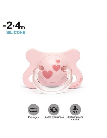 PACK BIBERONES LITTLE STAR ROSA SUAVINEX