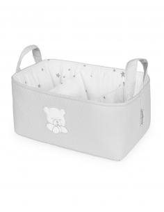 CESTA TEDDY GRIS PETITPRAIA