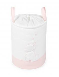 CESTA ALMACENAJE TEDDY ROSA PETITPRAIA