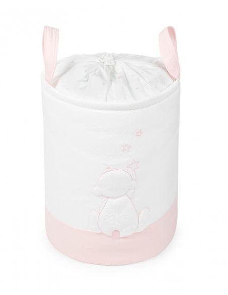 CESTA ALMACENAJE TEDDY ROSA PETITPRAIA