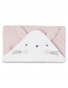 CAPA BAÑO SNOOPS ROSA PETITPRAIA