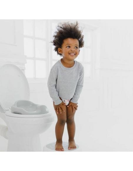 ADAPTADOR WC TOILET TRAINER GRIS CLARO BUMBO
