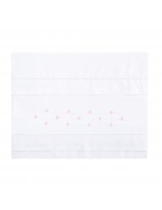 TRÍPTICO SABANAS CUNA VAINICA ROSA BIMBIDREAMS