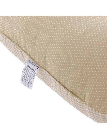 COJIN DE LACTANCIA 5 VICHY10 BEIGE CAMBRASS