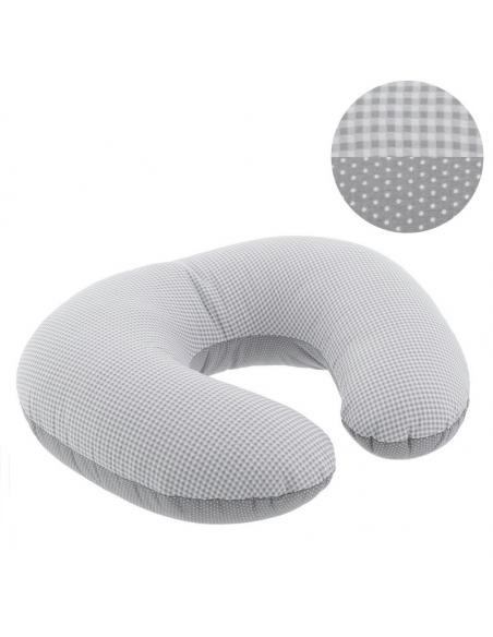 COJIN DE LACTANCIA VICHY10 GRIS CAMBRASS
