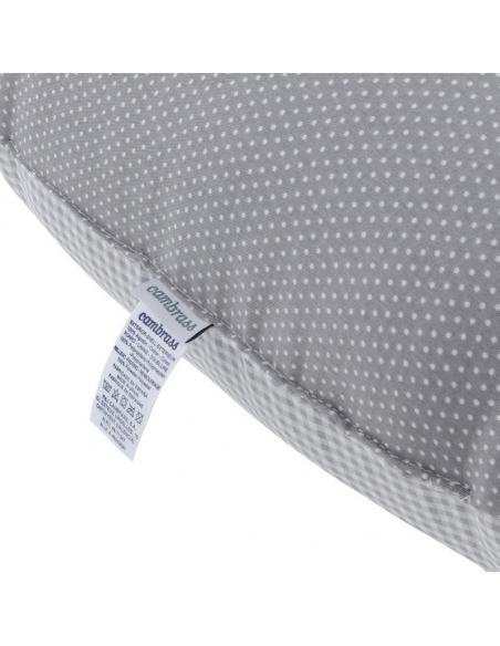 COJIN DE LACTANCIA VICHY10 GRIS CAMBRASS