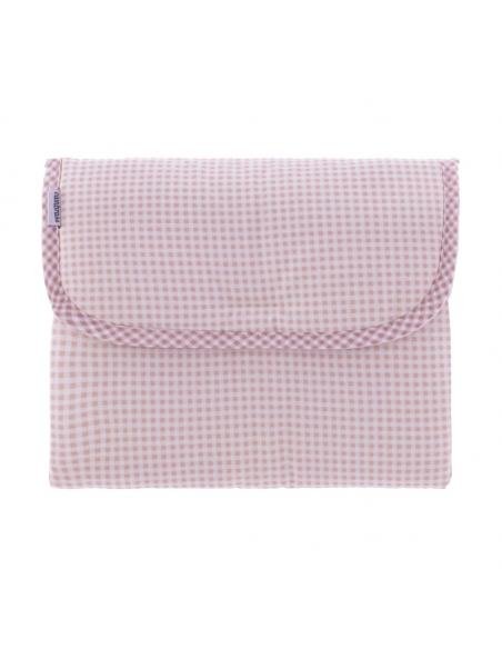 CAMBIADOR DE VIAJE 60X40X1 CM VICHY10 ROSA CAMBRASS