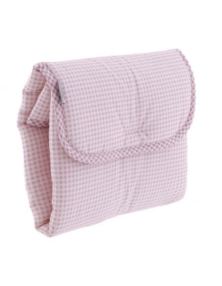 CAMBIADOR DE VIAJE 60X40X1 CM VICHY10 ROSA CAMBRASS