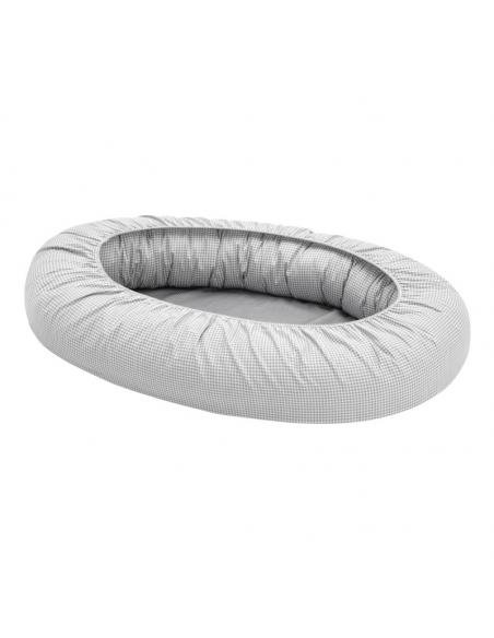 NIDO COLECHO BEBE VICHY10 GRIS CAMBRASS