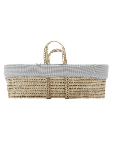MOISES DE PALMA ACOLCHADO UNE VICHY10 GRIS CAMBRASS