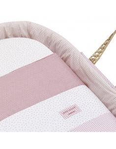 MOISES DE PALMA ACOLCHADO UNE VICHY10 ROSA CAMBRASS 2