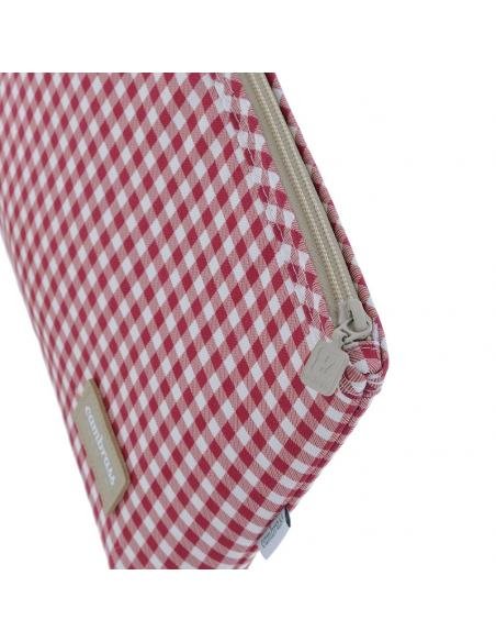 BOLSA ASEO VICHY ROJO CAMBRASS