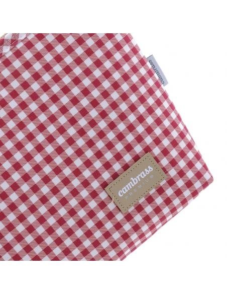 BOLSA ASEO VICHY ROJO CAMBRASS