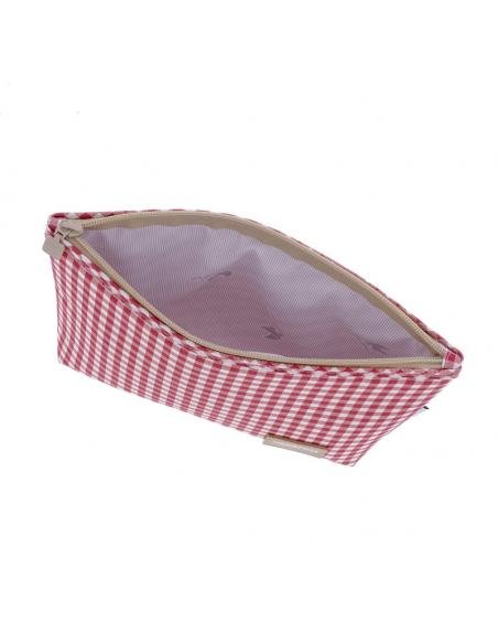 BOLSA ASEO VICHY ROJO CAMBRASS