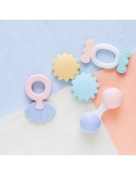PACK REGALO SONAJEROS Y MORDEDORES CANPOL BABIES