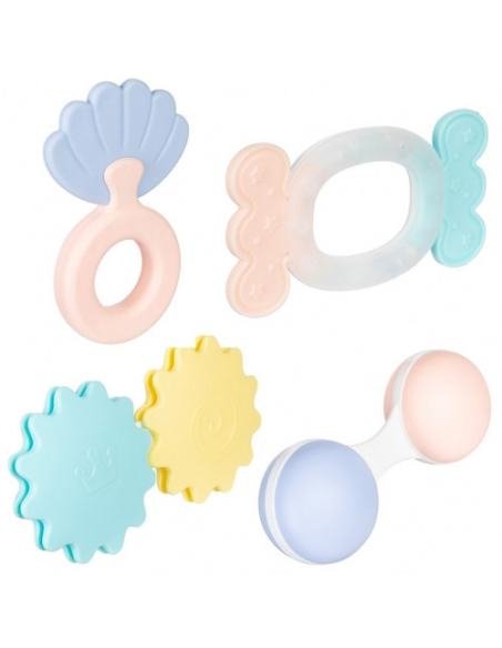 PACK REGALO SONAJEROS Y MORDEDORES CANPOL BABIES