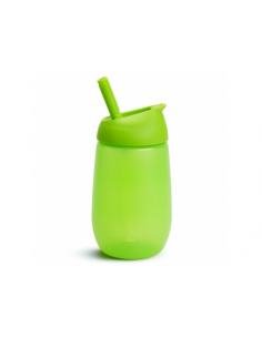 VASO CON PAJITA SIMPLE CLEAN VERDE MUNCHKIN