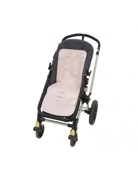 COLCHONETA SILLA RECTA PROVENZA ROSA BIMBIDREAMS