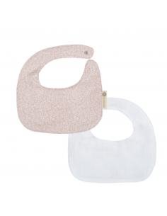 SET 2 BABEROS PROVENZA ROSA BIMBIDREAMS 2