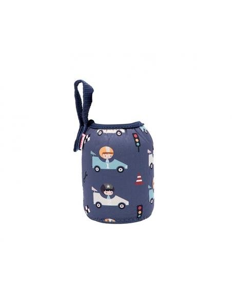 BOTELLA ACERO CON FUNDA SPEED RACERS 350 ML TUTETE