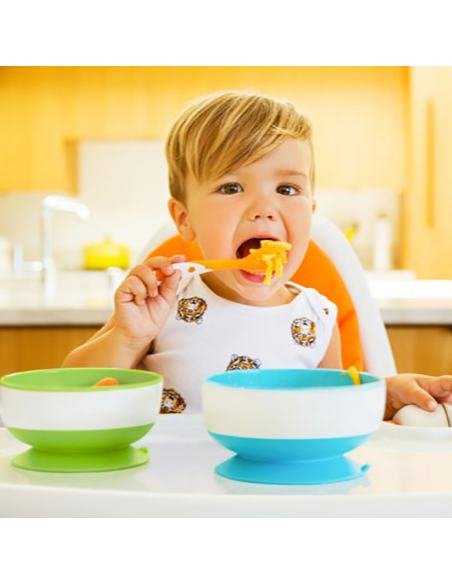 PACK CUENCOS CON VENTOSAS STAY PUT MUNCHKIN