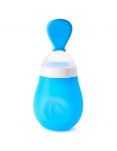 CUCHARA DISPENSADORA SQUEEZE 150 ML AZUL MUNCHKIN