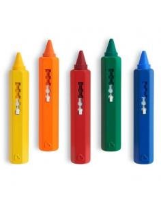 JUGUETE BAÑO PINTURAS BAÑERA 5 UNDS MUNCHKIN