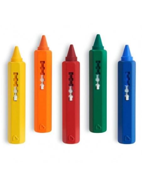 JUGUETE BAÑO PINTURAS BAÑERA 5 UNDS MUNCHKIN