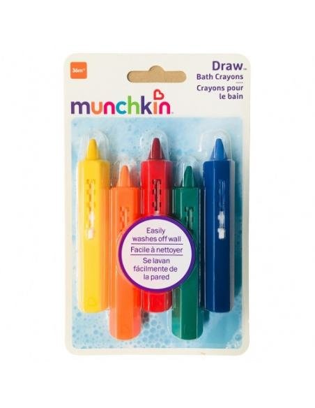 JUGUETE BAÑO PINTURAS BAÑERA 5 UNDS MUNCHKIN