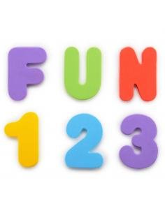JUGUETE DE BAÑO LETRAS Y NUMEROS MUNCHKIN 2