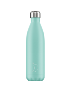 BOTELLA ACERO INOXIDABLE PASTEL EDITION GREEN 750 ML CHILLY´S