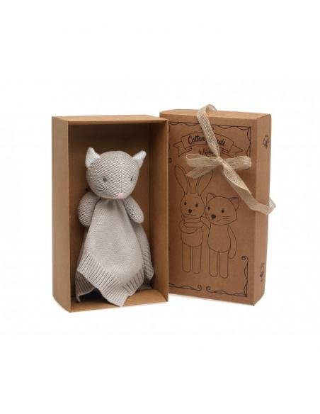 DOUDOU GATITO ALGODÓN KIOKIDS