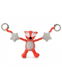 PELUCHE DECORATIVO DE ZORRITO PARA CARRITO Y CUNA KIOKIDS