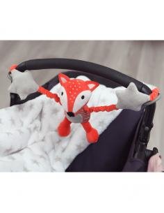 PELUCHE DECORATIVO DE ZORRITO PARA CARRITO Y CUNA KIOKIDS 2