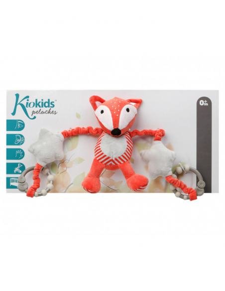 PELUCHE DECORATIVO DE ZORRITO PARA CARRITO Y CUNA KIOKIDS
